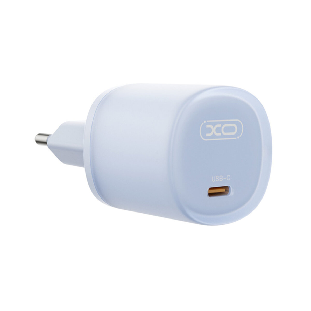 Мережевий зарядний пристрій XO L150 30W Single USB-C синій (XO-L150-Blue) дивитися фото №2