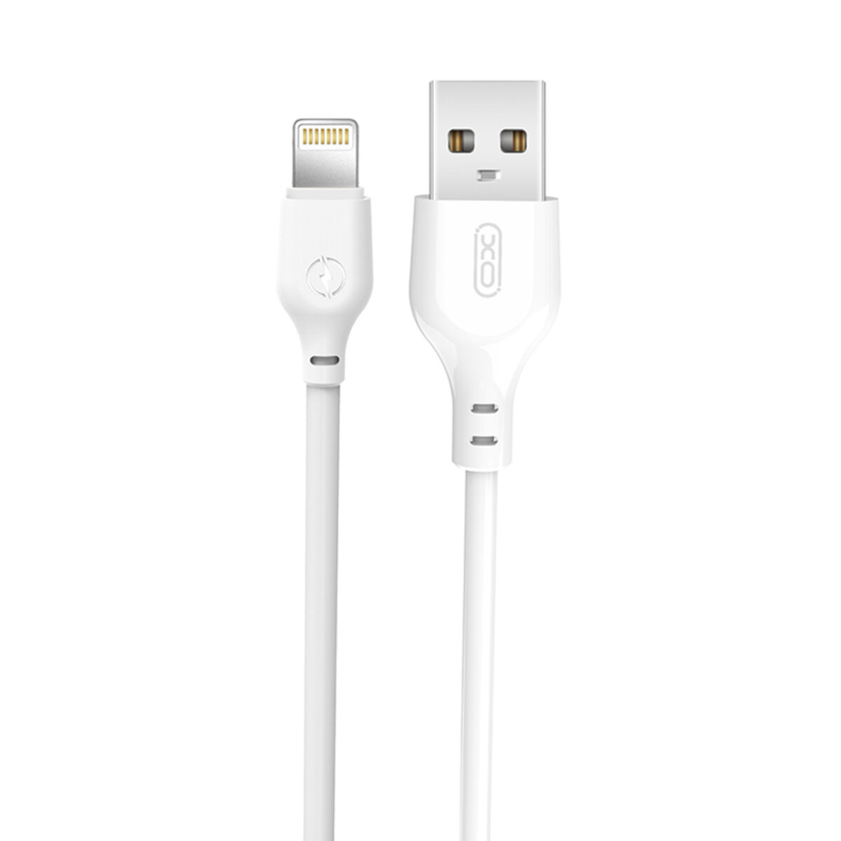 Кабель XO USB to Lightning 2,1А 1м білий (XO-NB103A-White) дивитися фото №1