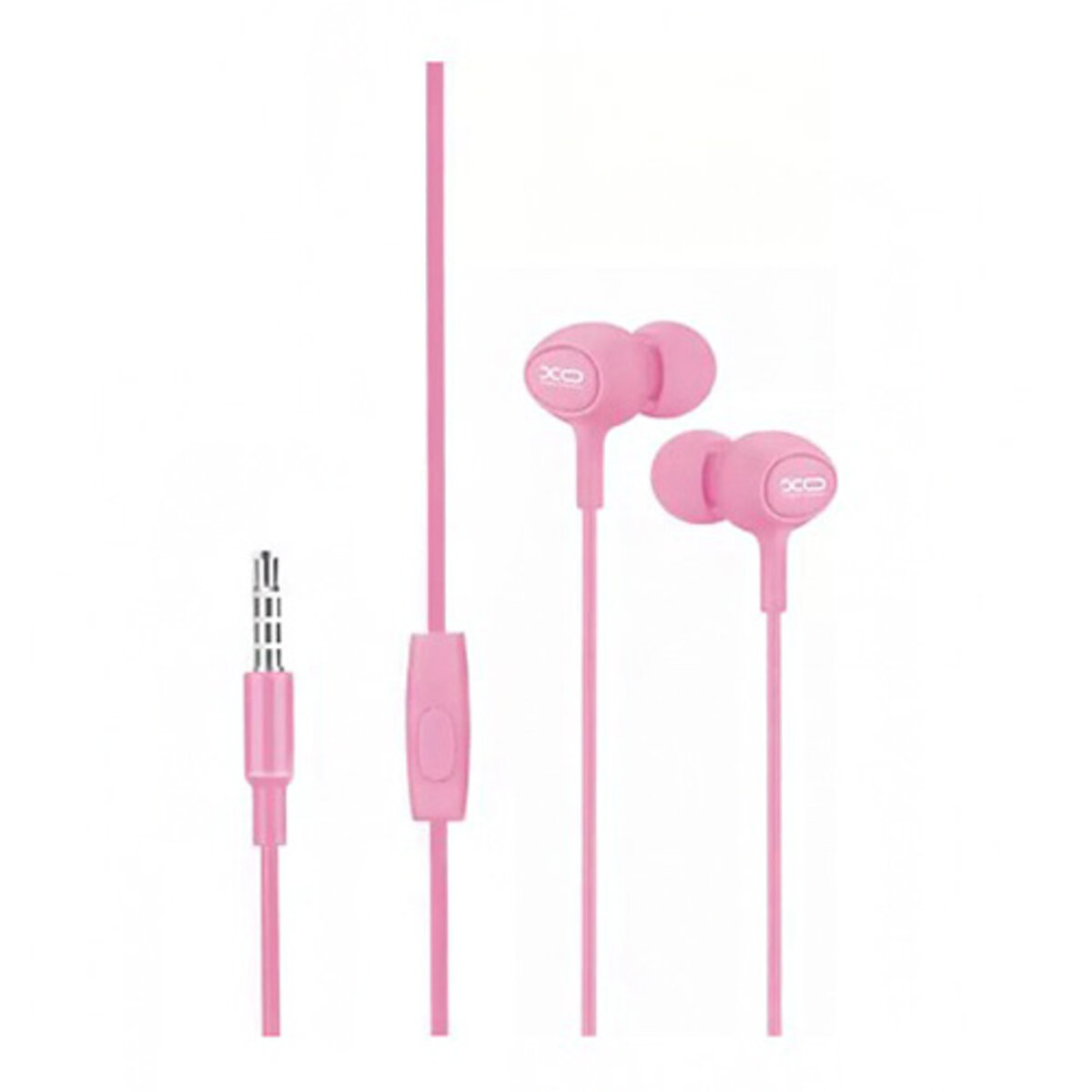 Навушники дротові XO S6 Candy рожеві (XO-S6-Pink) дивитися фото №1