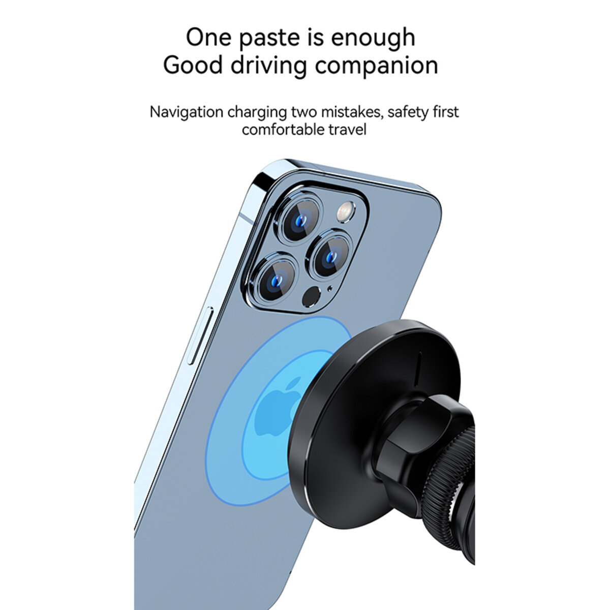 Держатель телефона автомобильный XO с беспроводной зарядкой CX015 15W Magnetic Car Air Outlet Wireless черный (XO-CX015) смотреть фото №8