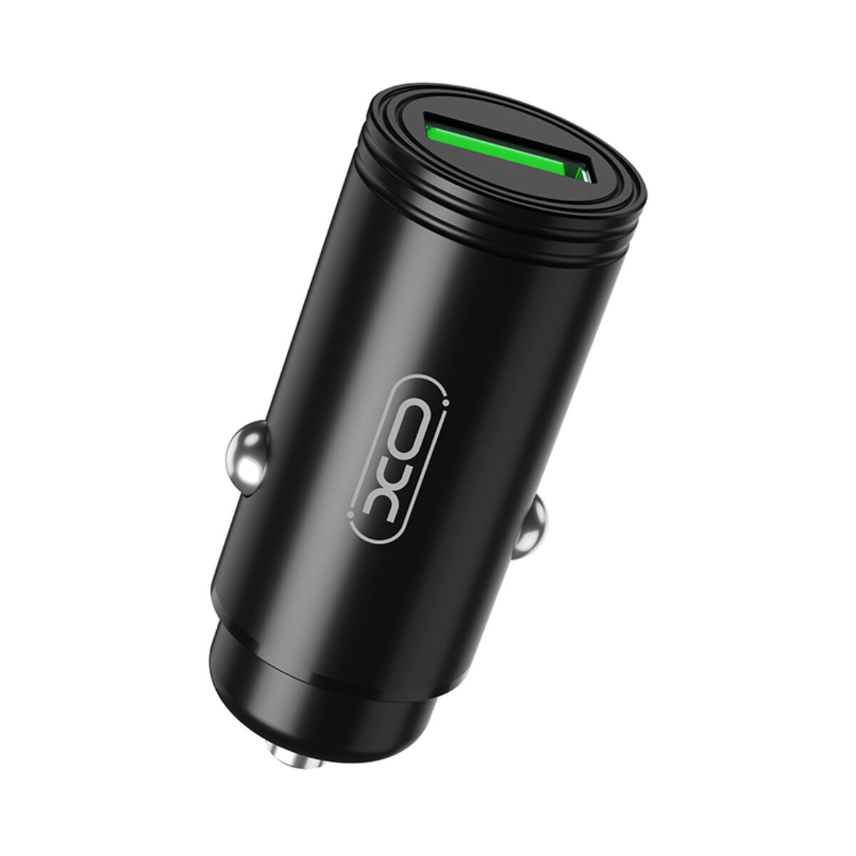 Автомобільний зарядний пристрій XO CC39 QC3.0 18W чорний (XO-CC39) дивитися фото №1