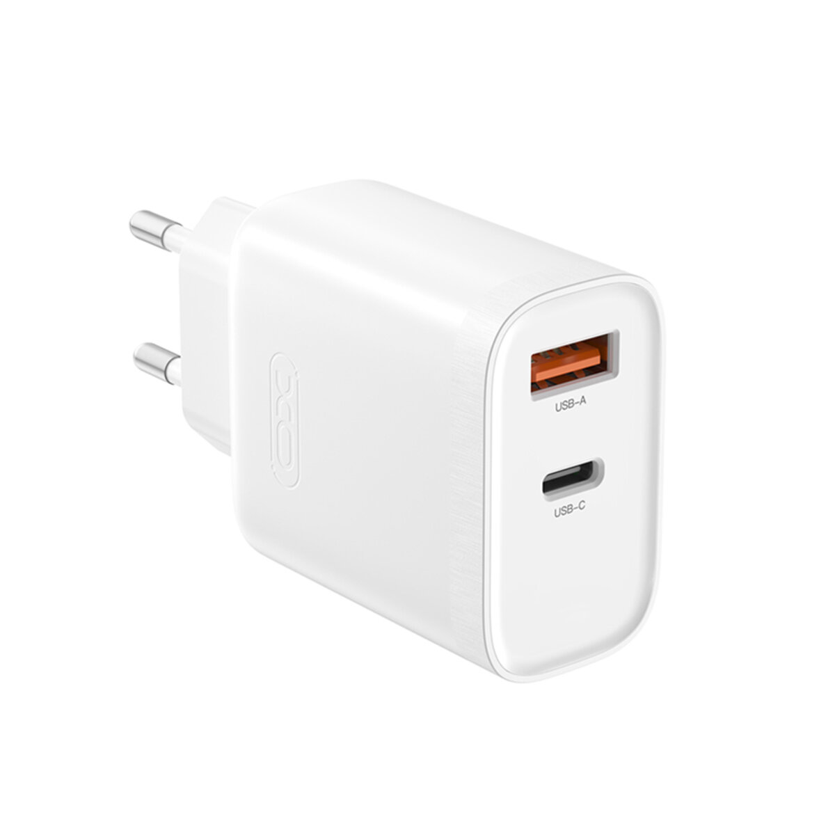 Мережевий зарядний пристрій XO L116 PD30W/QC18W1USB-C+1USB-A білий (XO-L116) дивитися фото №1