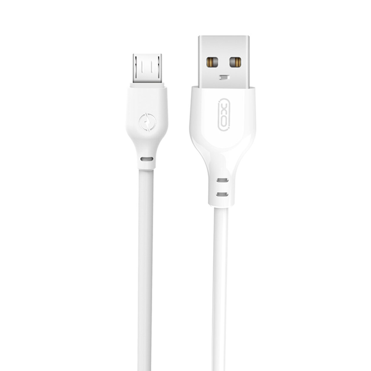 Кабель XO USB to Micro USB 2,1А 1м білий (XO-NB103M-White) дивитися фото №1