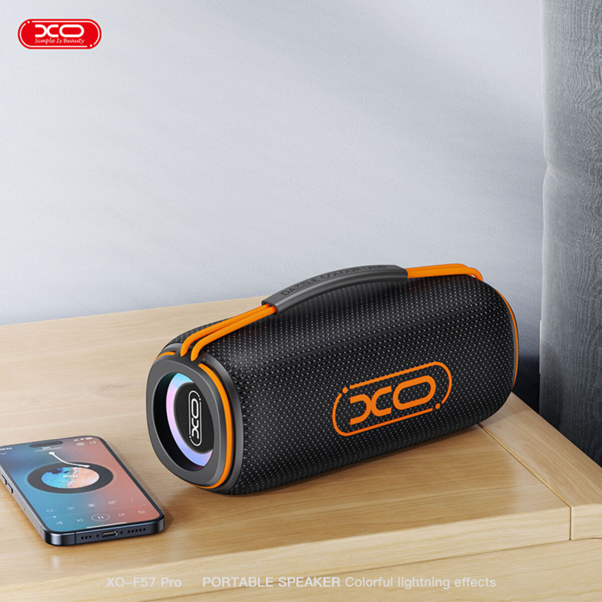 Портативная Акустика XO F57 PRO 10W черная (XO-F57-PRO) смотреть фото №7