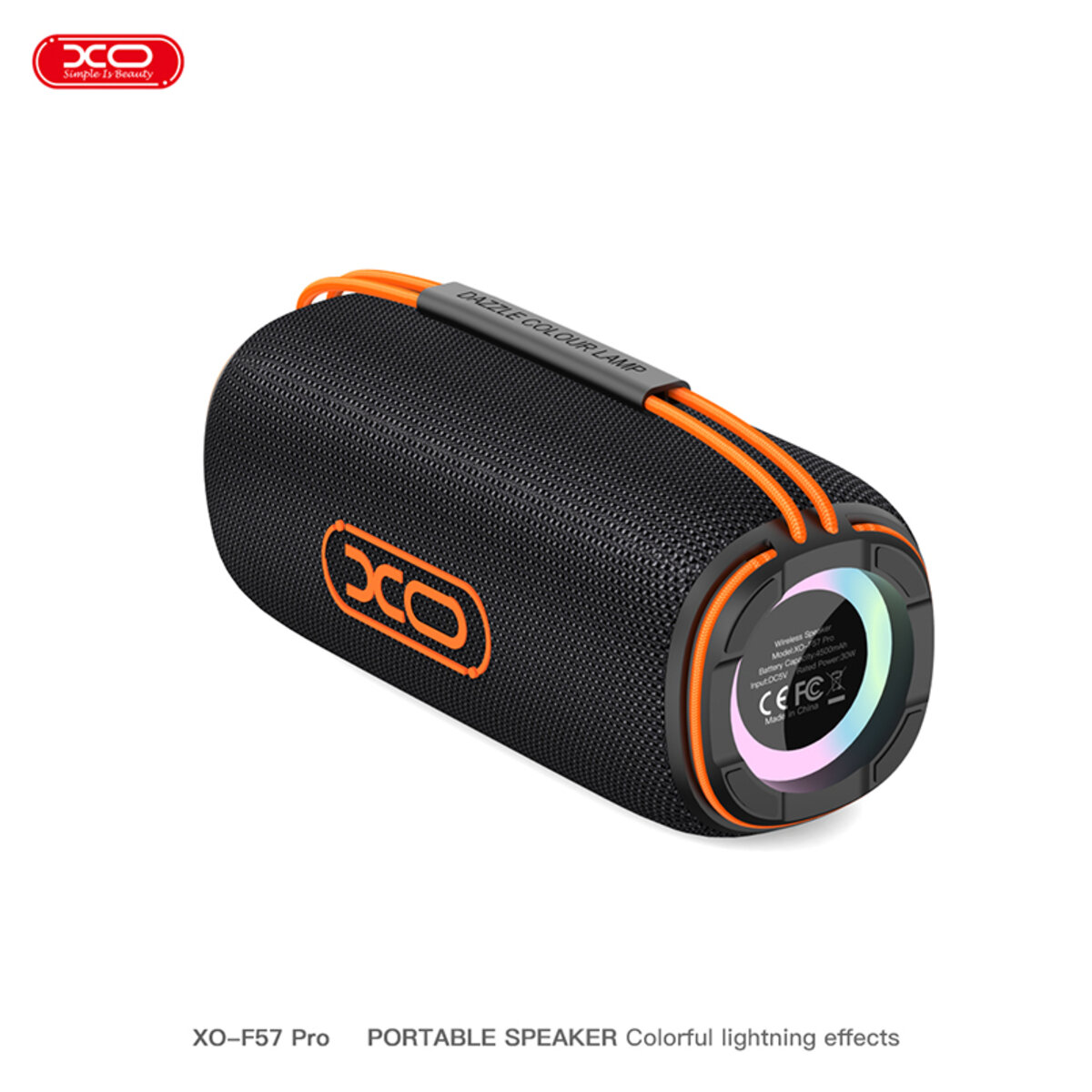 Портативная Акустика XO F57 PRO 10W черная (XO-F57-PRO) смотреть фото №2