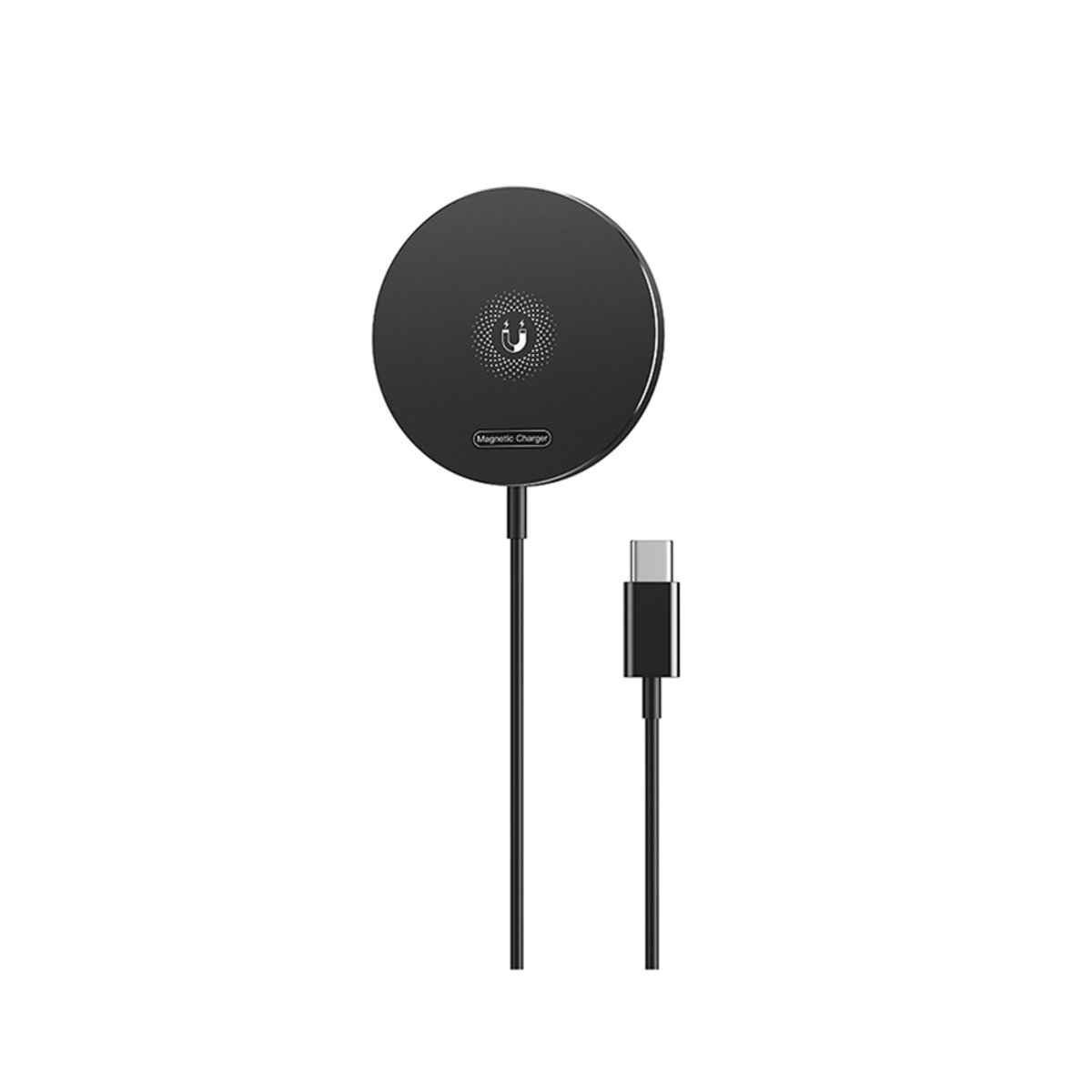 Бездротовий зарядний пристрій XO CX022 Magnetic Wireless Charger Type-C чорний (XO-CX022-Black) дивитися фото №1