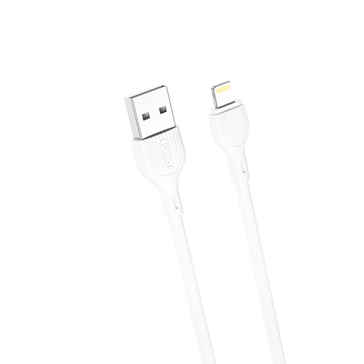 Кабель XO USB to Lightning 2,1А 2м білий (XO-NB200A-White) дивитися фото №1