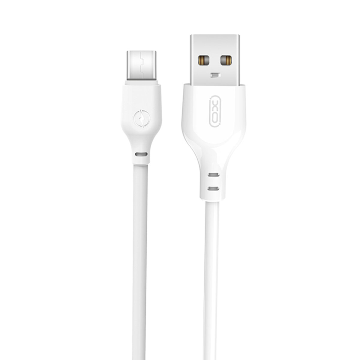Кабель XO USB to Type-C 2,1А 1м білий (XO-NB103C-White) дивитися фото №1