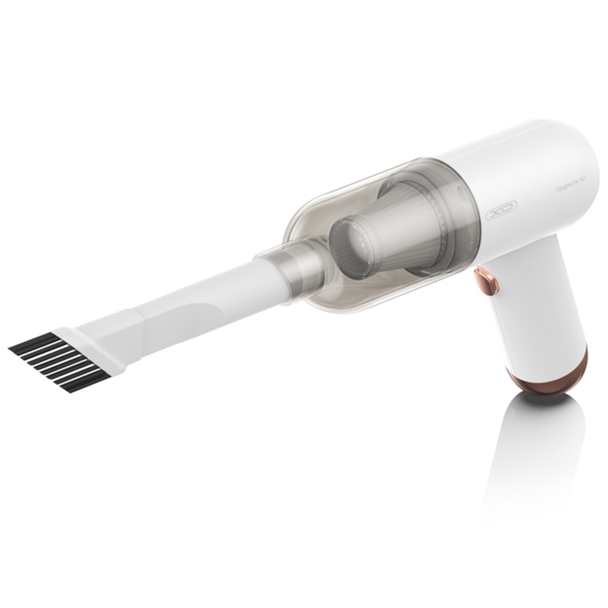 Пилосос портативний XO CZ007 37Вт акумуляторний білий (XO-CZ007) дивитися фото №1