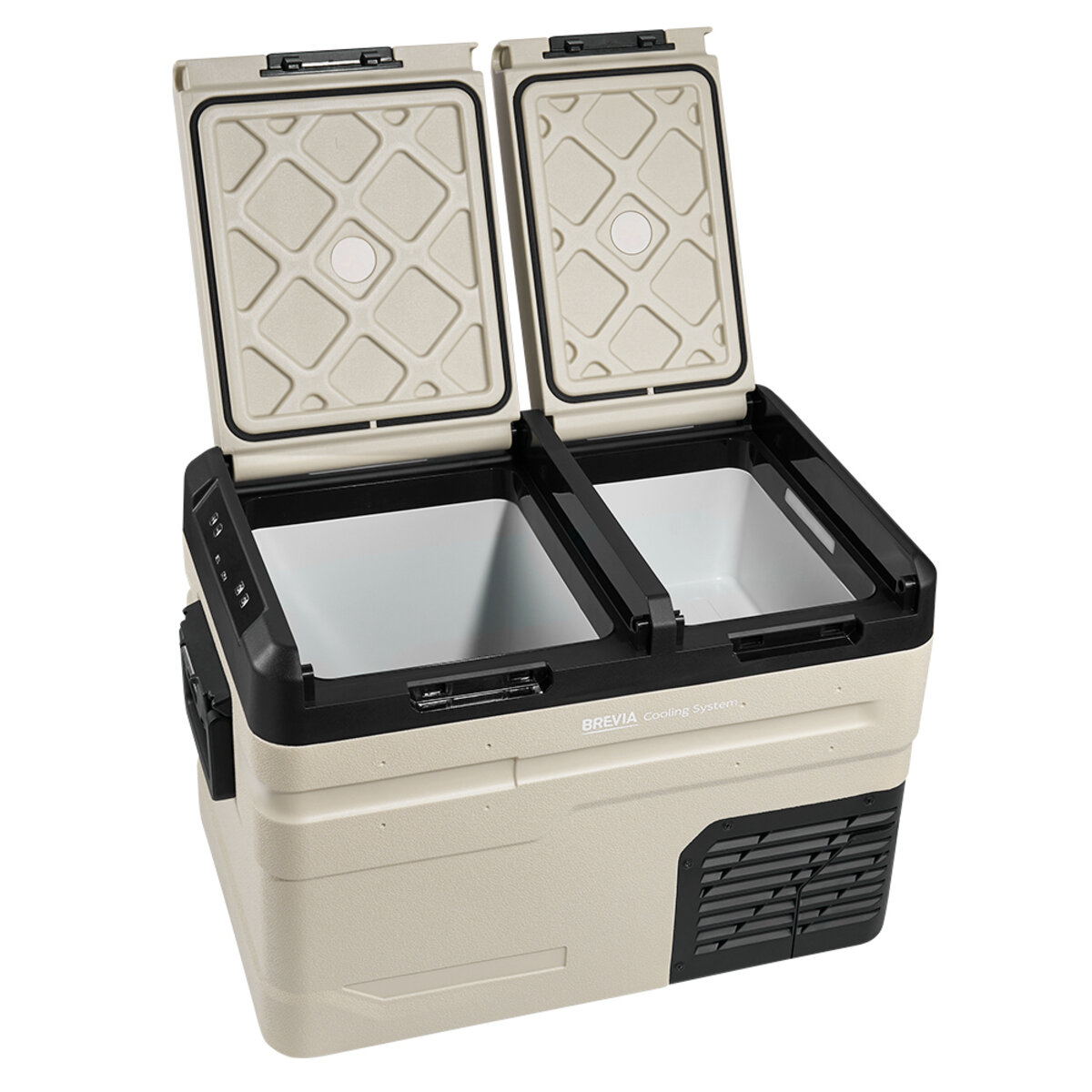 Холодильник автомобільний Brevia 38л двокамерний 23420 (23420) дивитися фото №3