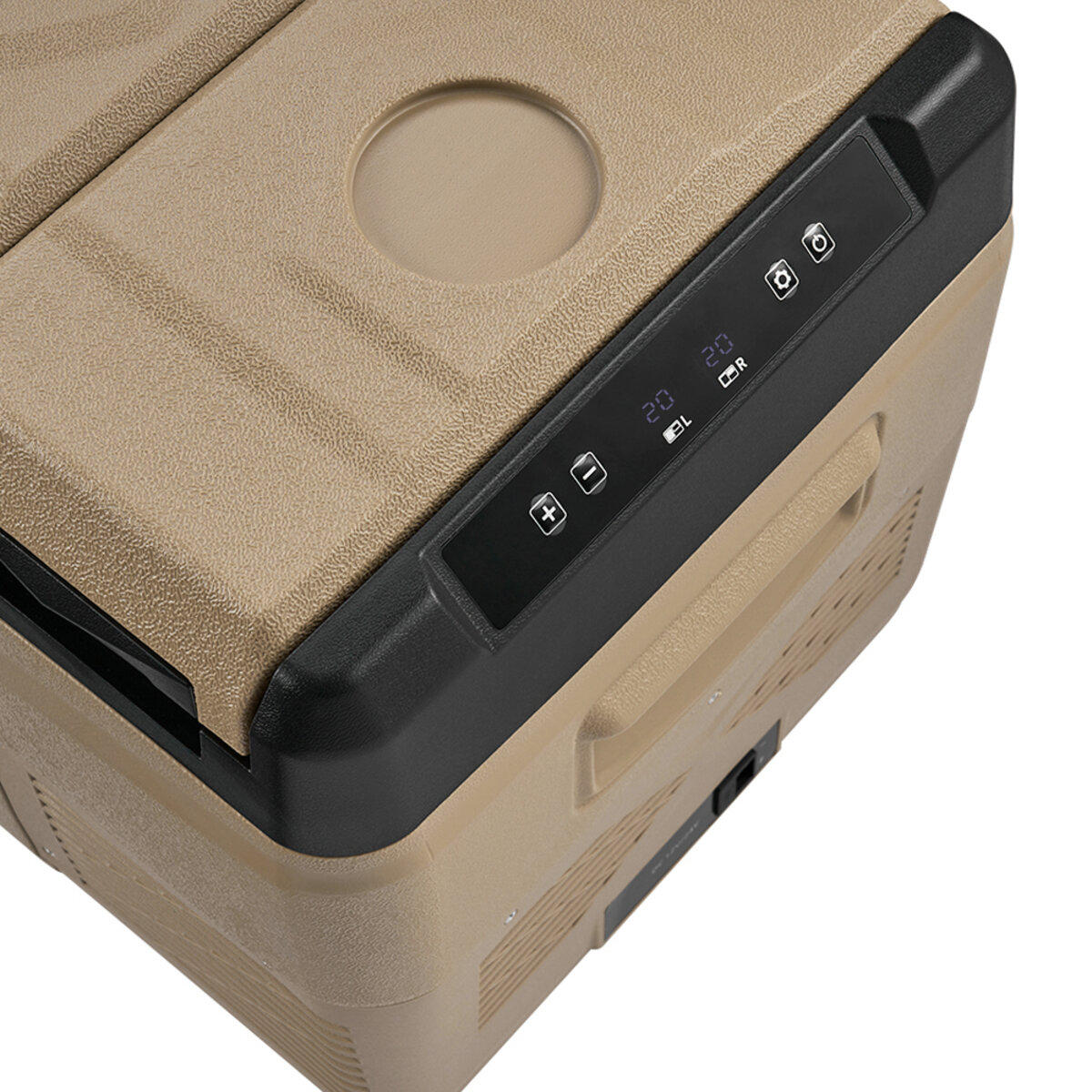 Холодильник автомобільний Brevia 39л (компресор LG) двокамерний 23405 (23405) дивитися фото №5