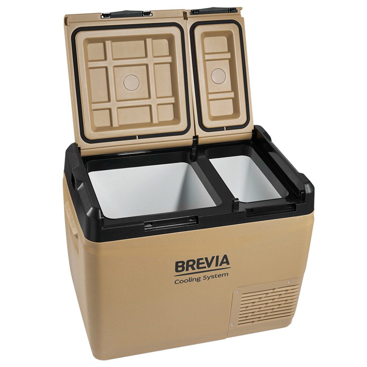 Холодильник автомобільний Brevia 39л двокамерний 23400 (23400) дивитися фото №3