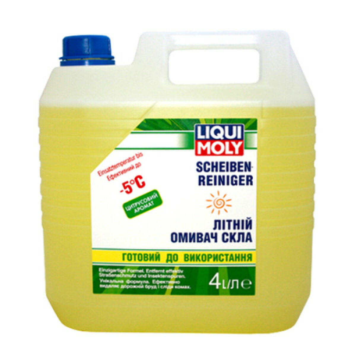 Омыватель стекла Liqui Moly Scheiben-Reiniger летний Цитрус готовый 4л (36002) смотреть фото №1