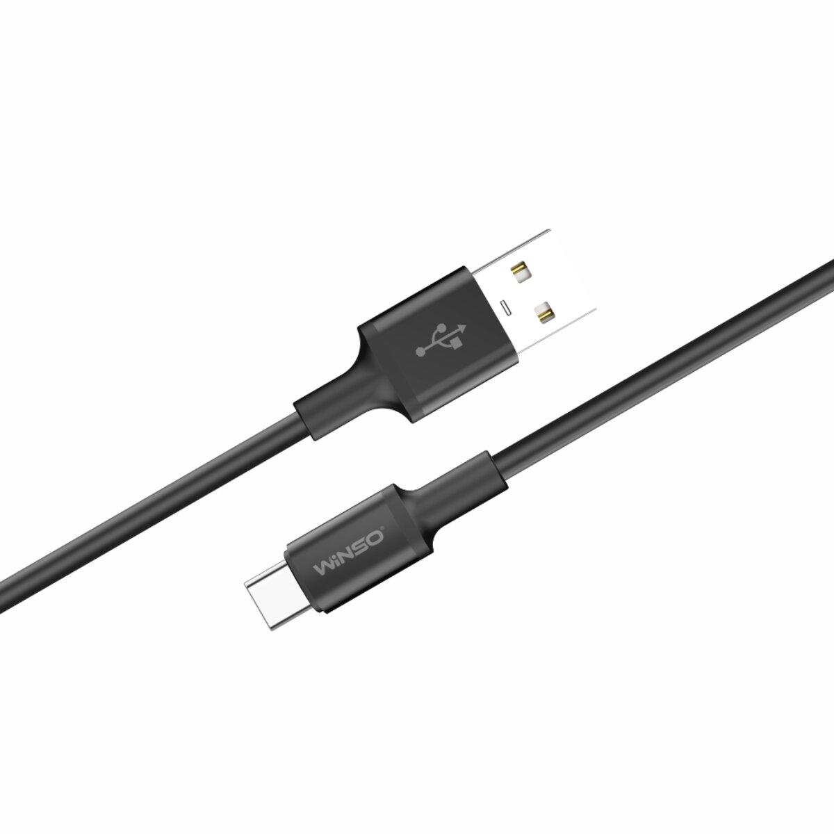 Кабель Winso Pro USB to Type-C TPE 1,2м чорний (222123B) дивитися фото №2