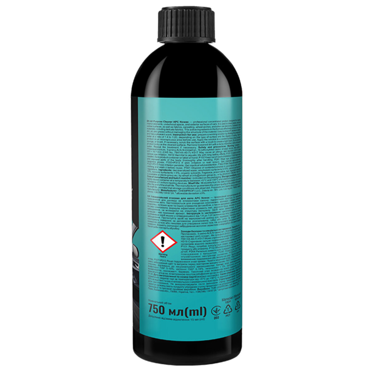 Очиститель универсальный Nowax APC All-Purpose Cleaner 750мл (NX75019) смотреть фото №2