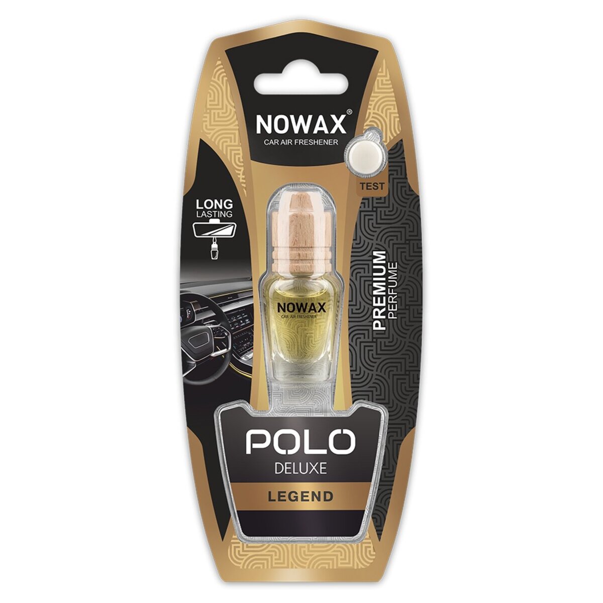 Ароматизатор воздуха в блистере Nowax Polo Deluxe - Legend 7мл (NX07819) смотреть фото №1