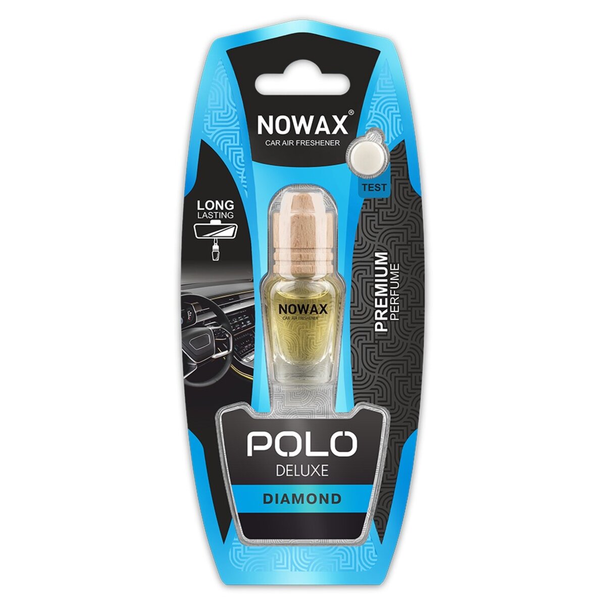 Ароматизатор воздуха в блистере Nowax Polo Deluxe - Diamond 7мл (NX07817) смотреть фото №1