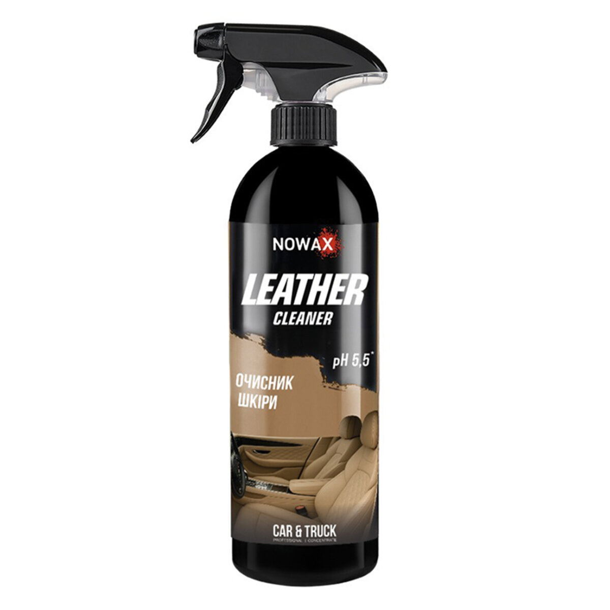 Очиститель кожи Nowax Leather Cleaner 750мл (NX75011) смотреть фото №1