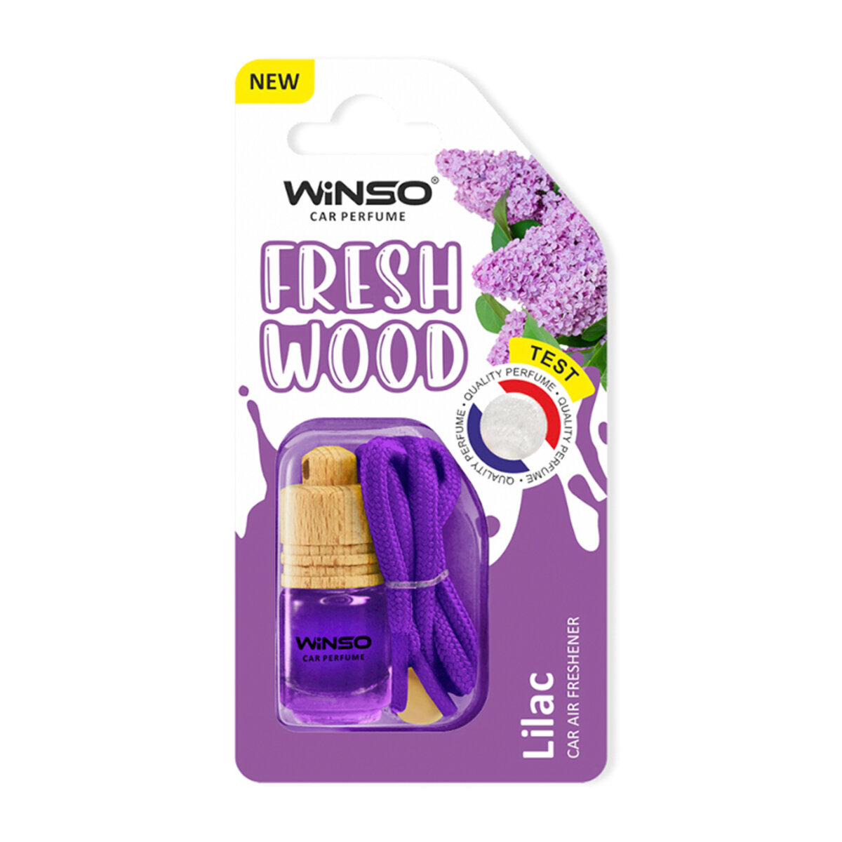 Ароматизатор Winso Fresh Wood – Lilac (в блистере) (539190) смотреть фото №1
