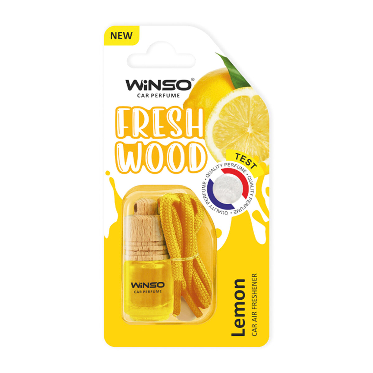 Ароматизатор Winso Fresh Wood – Lemon (в блистере) (539180) смотреть фото №1