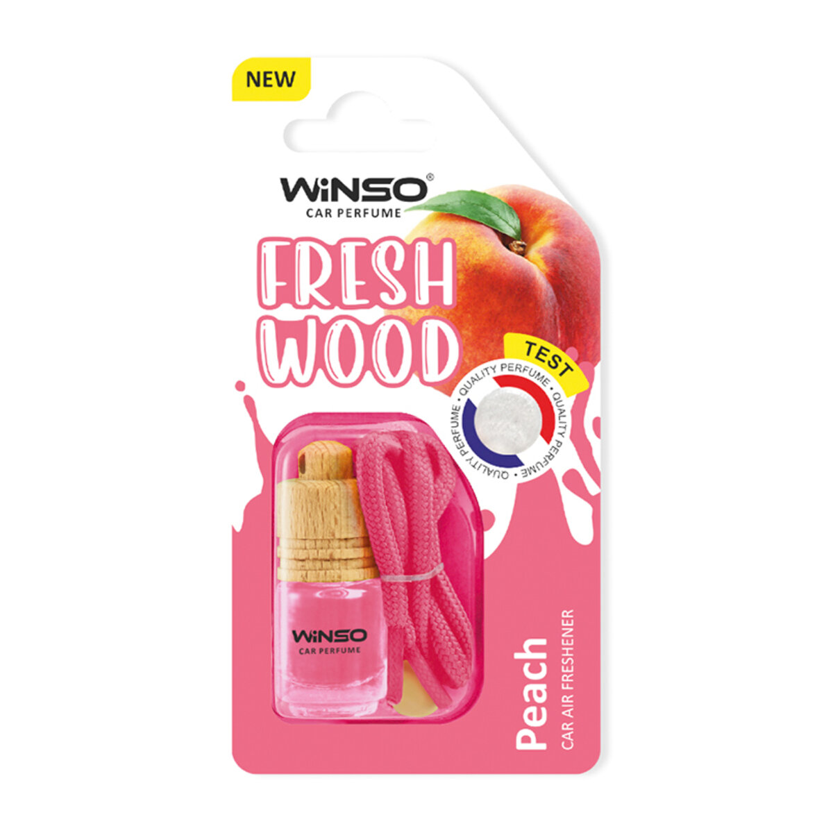Ароматизатор Winso Fresh Wood – Peach (в блистере) (539240) смотреть фото №1