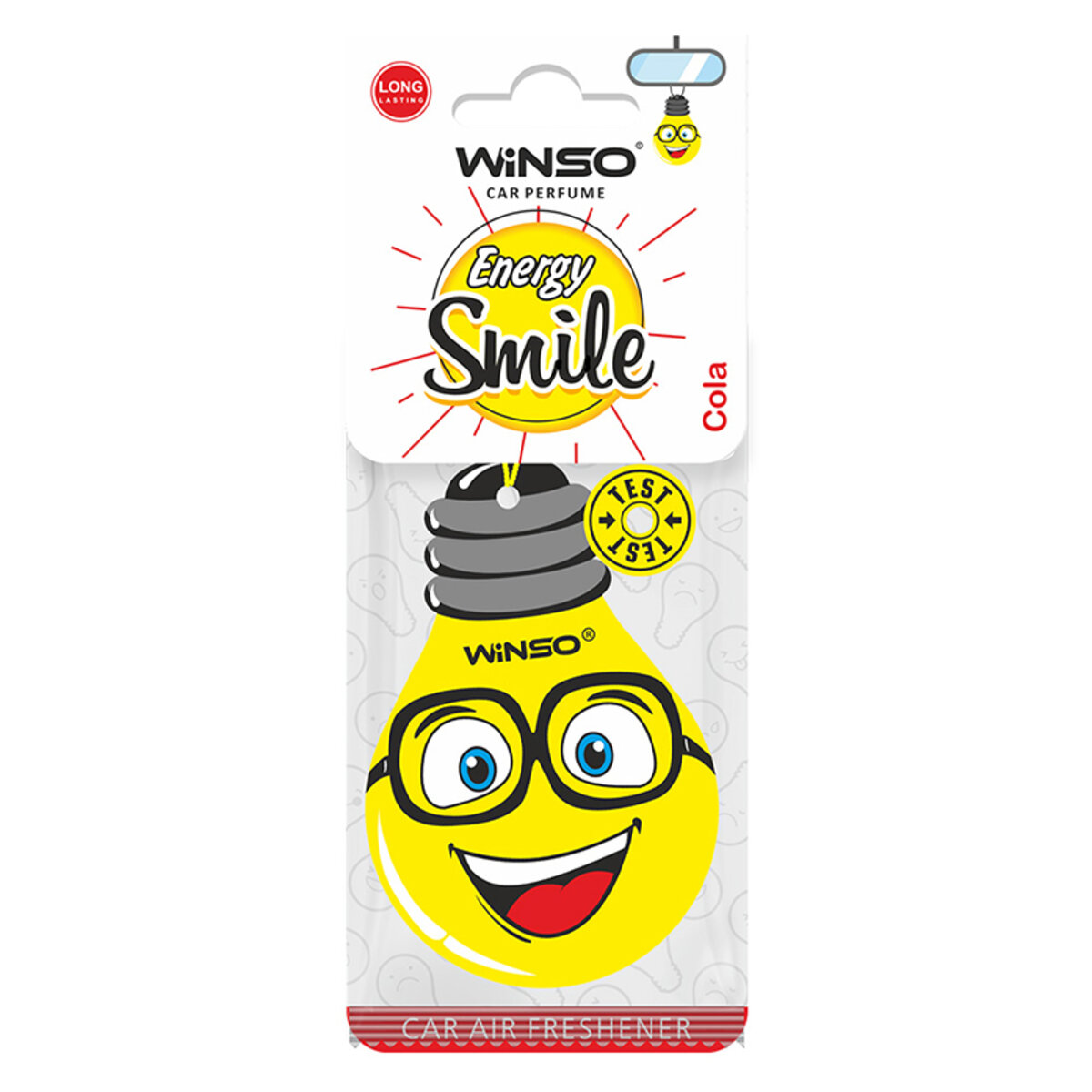 Ароматизатор Winso Energy Smile - Cola (990390) смотреть фото №1