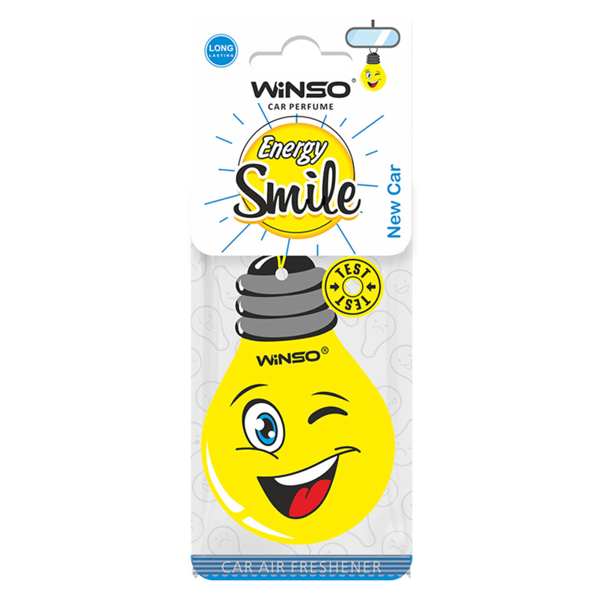 Ароматизатор Winso Energy Smile - New Car (990350) смотреть фото №1