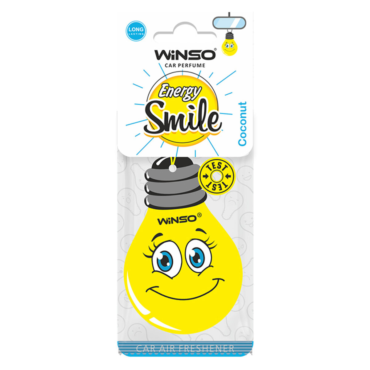 Ароматизатор Winso Energy Smile - Coconut (990340) смотреть фото №1
