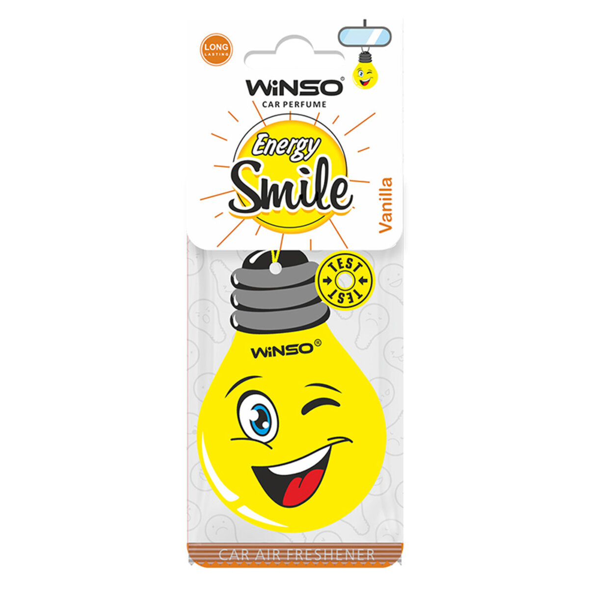 Ароматизатор Winso Energy Smile - Vanilla (990380) смотреть фото №1