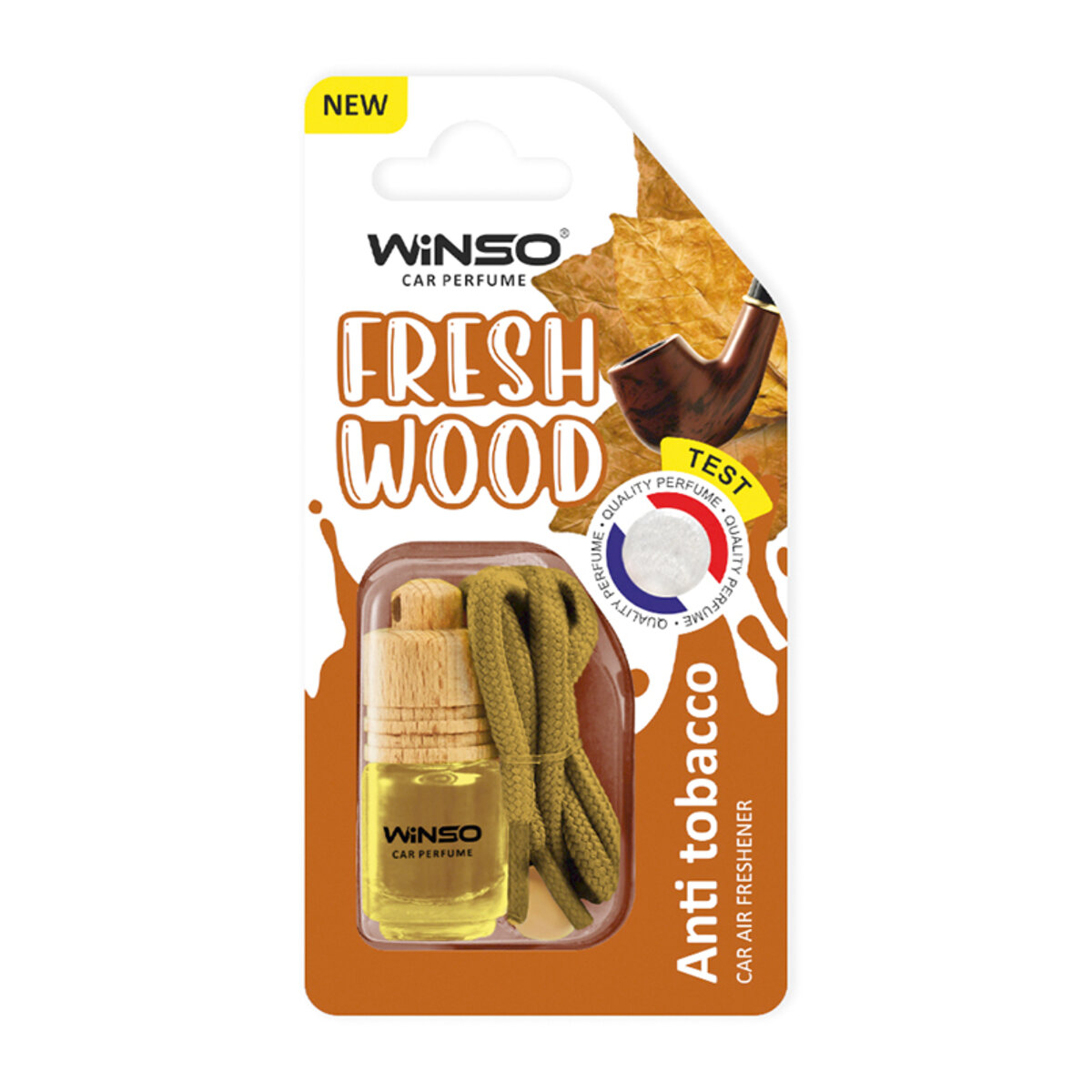 Ароматизатор Winso Fresh Wood - Anti Tobacco (в блистере) (539110) смотреть фото №1