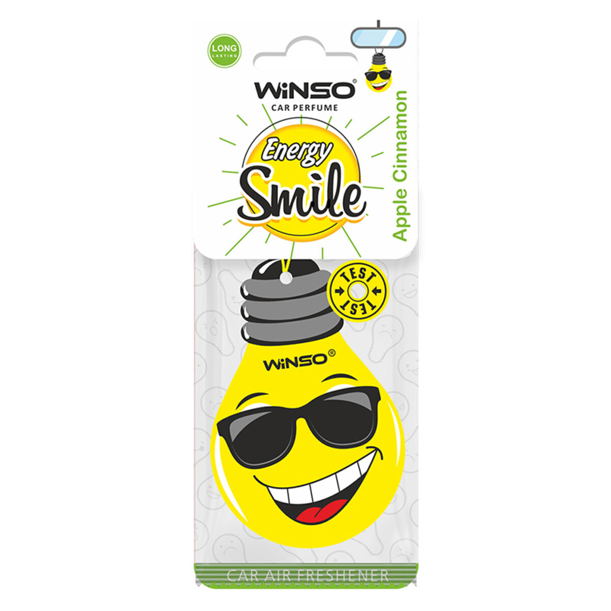 Ароматизатор Winso Energy Smile - Apple Cinnamon (990300) смотреть фото №1