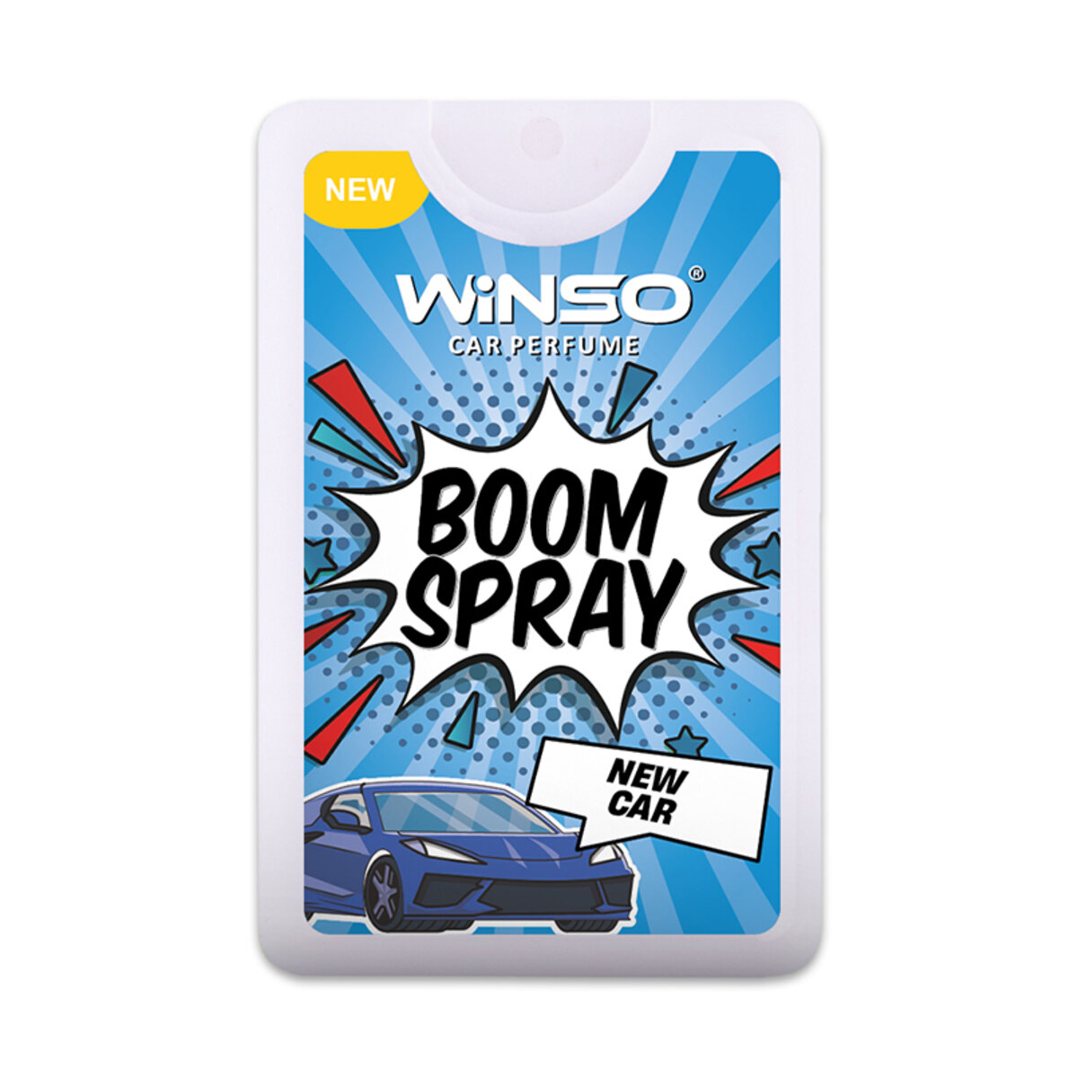 Ароматизатор Winso BOOM Spray - New Car 18мл спрей (992170) смотреть фото №1