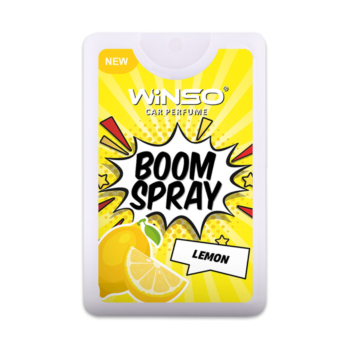 Ароматизатор Winso BOOM Spray - Lemon 18мл спрей (992160) смотреть фото №1