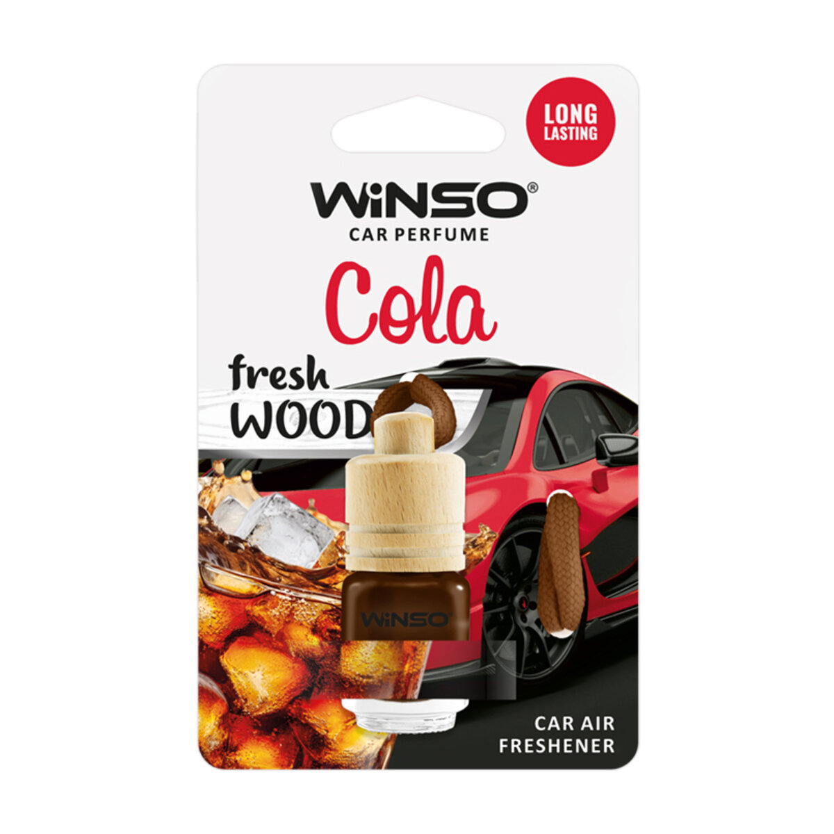 Ароматизатор Winso Fresh Wood Cola, 4мл жидкий (991510) смотреть фото №1