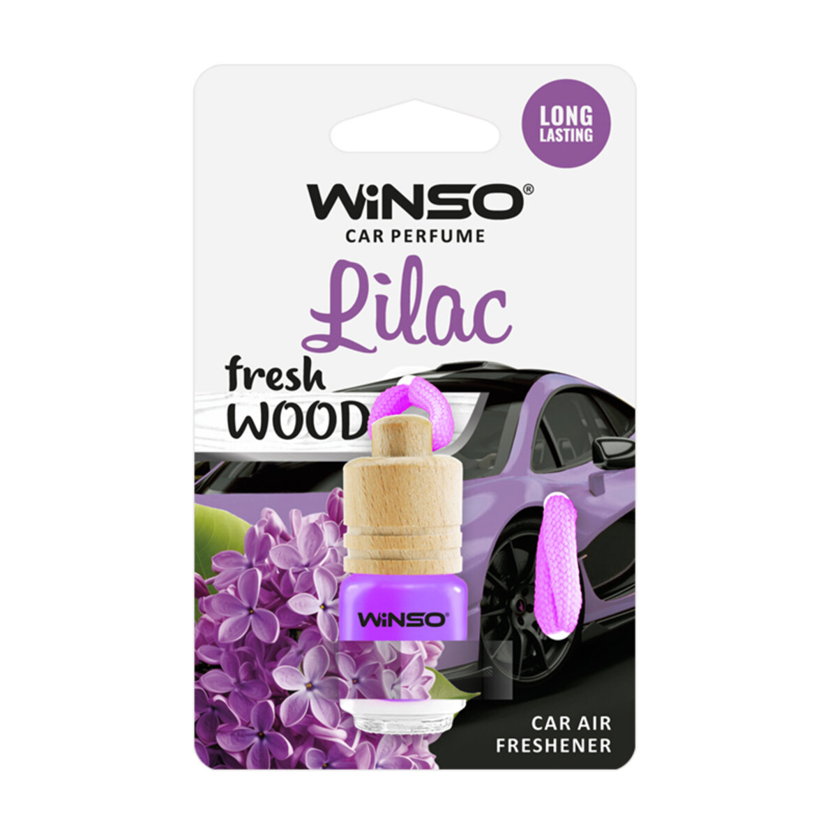 Ароматизатор Winso Fresh Wood Lilac, 4мл жидкий (991520) смотреть фото №1