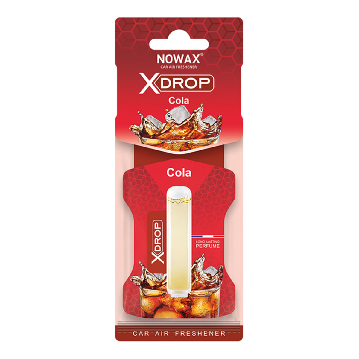 Ароматизатор целлюлозный с капсулой Nowax серия X Drop - Cola (NX01165) смотреть фото №1