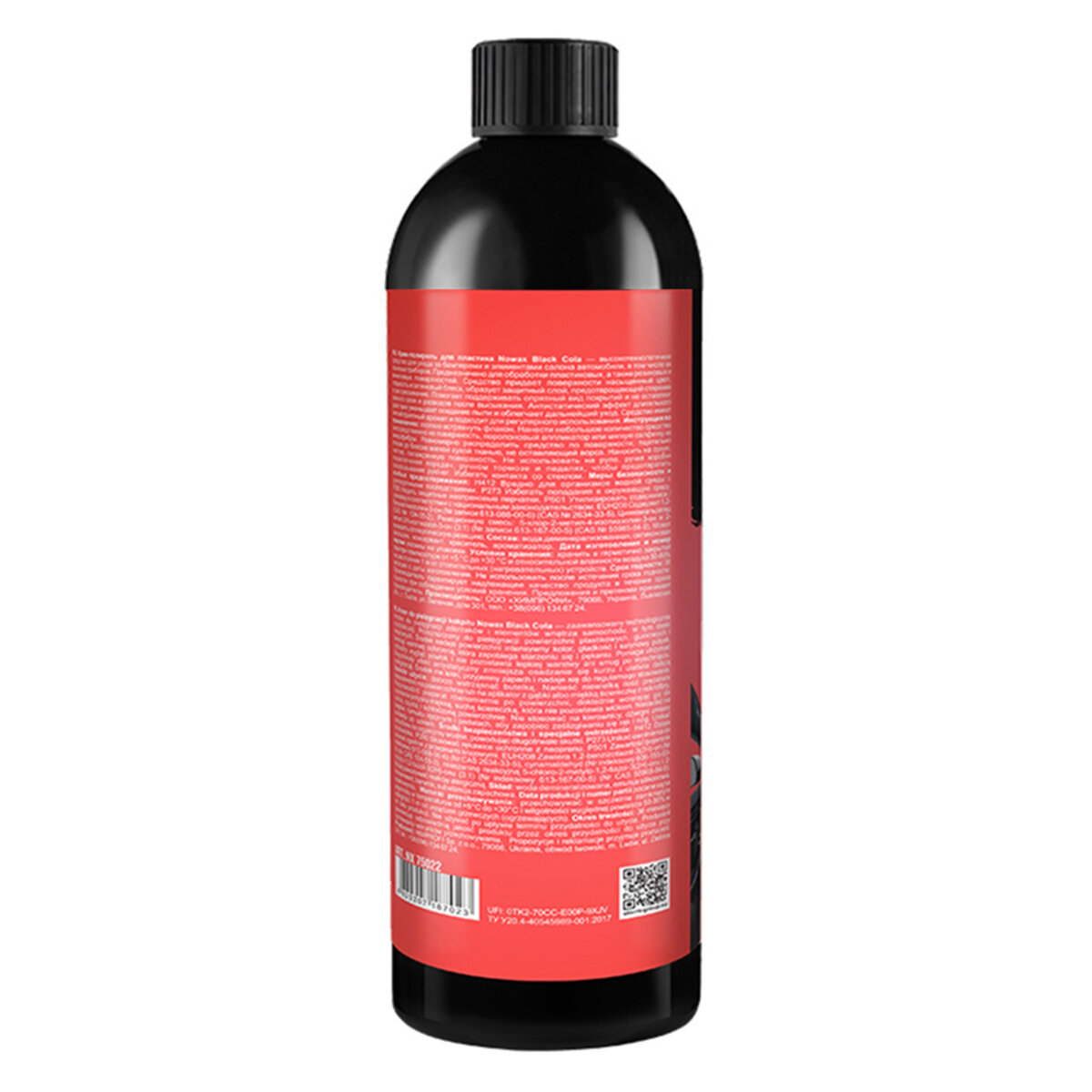 Крем-полироль для пластика Nowax Cockpit Cream Black Cola, 750мл (NX75022) смотреть фото №3