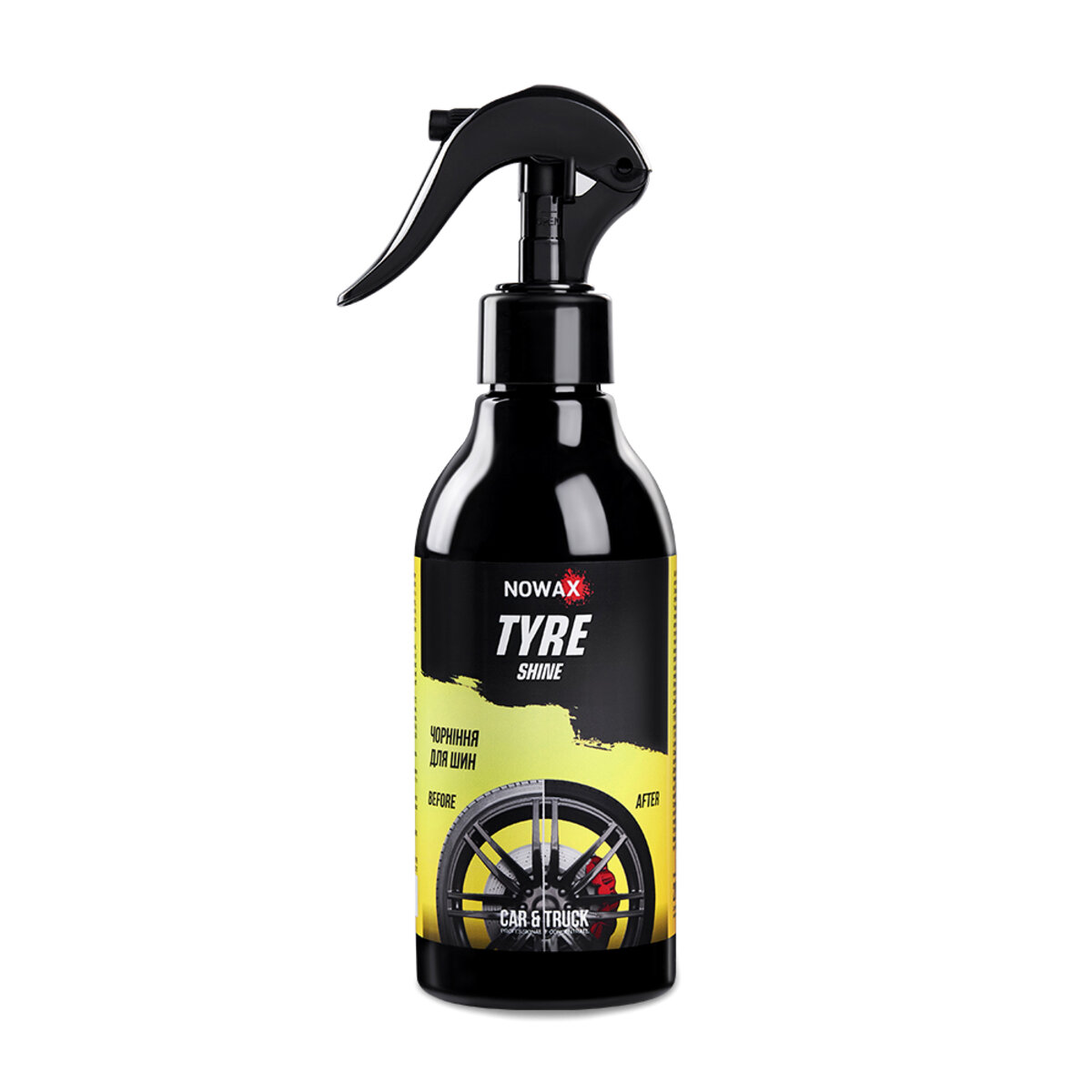 Чернитель и блеск для шин Nowax Tyre Shine 280мл (NX86910) смотреть фото №1