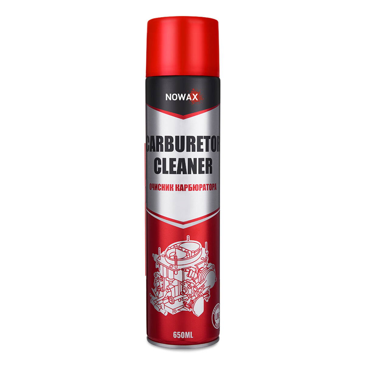 Очиститель карбюратора Nowax Carburetor Cleaner 650мл (NX65100) смотреть фото №1