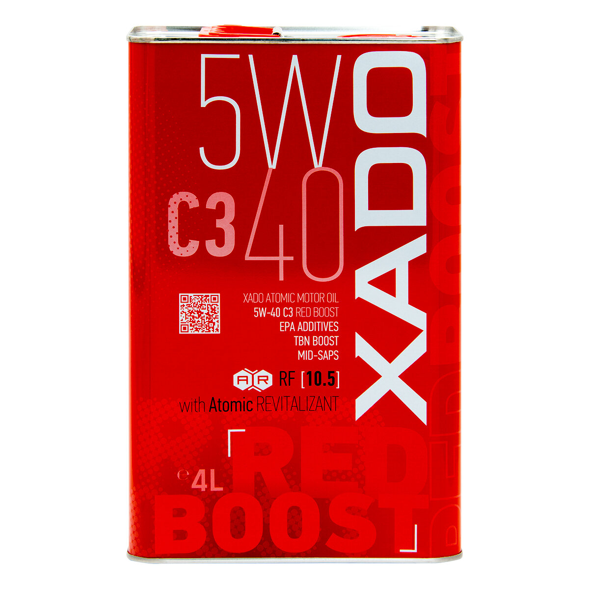 Моторное масло Xado Atomic Oil Red Boost 5W-40 4л (XA 26222) смотреть фото №1