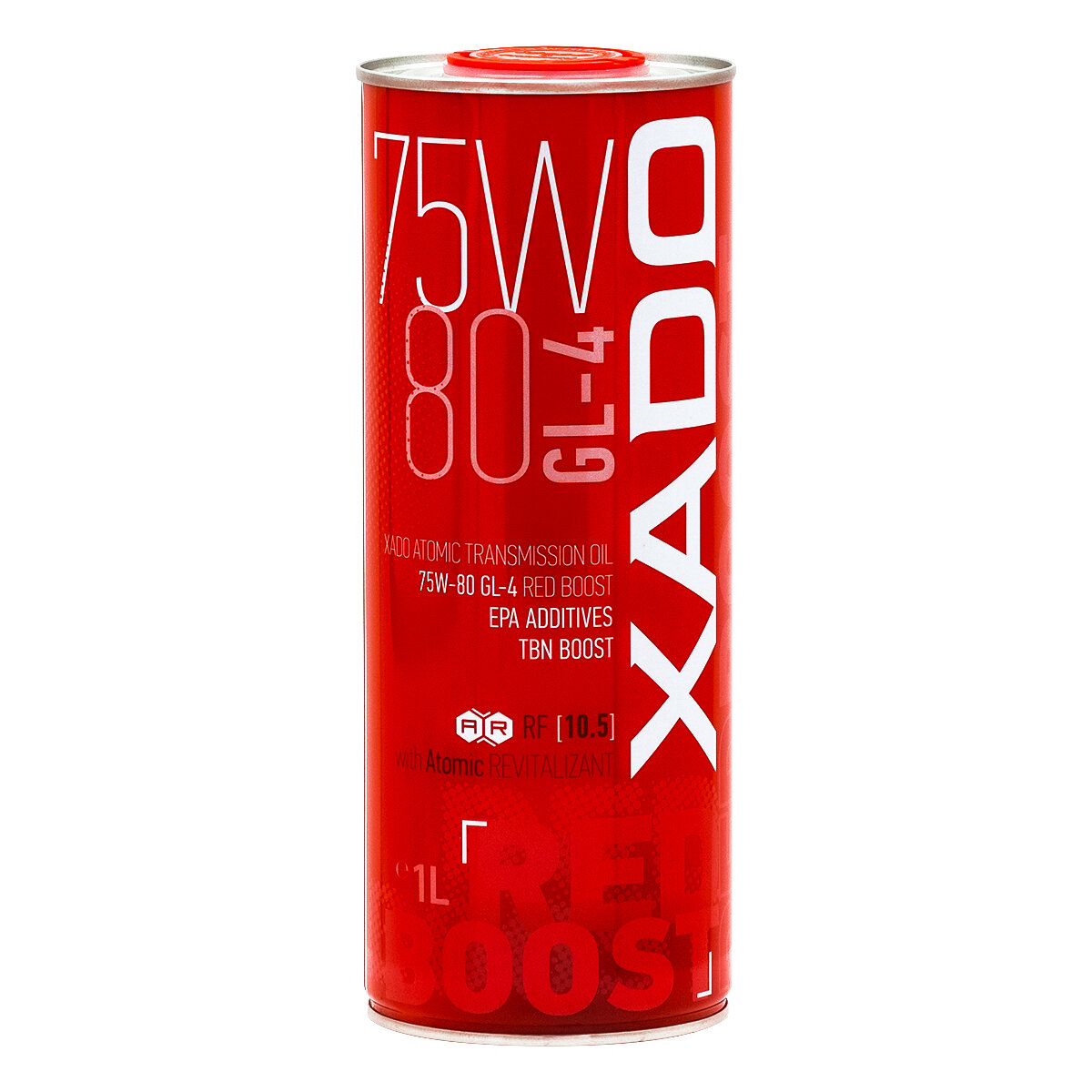 Трансмісійне масло Xado Atomic Oil Red Boost 75W-80 GL4 1л (XA 26131) дивитися фото №1