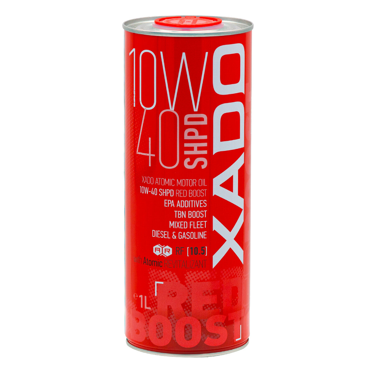 Моторное масло Xado Atomic Oil Red Boost 10W-40 1л (ХА 26149) смотреть фото №1