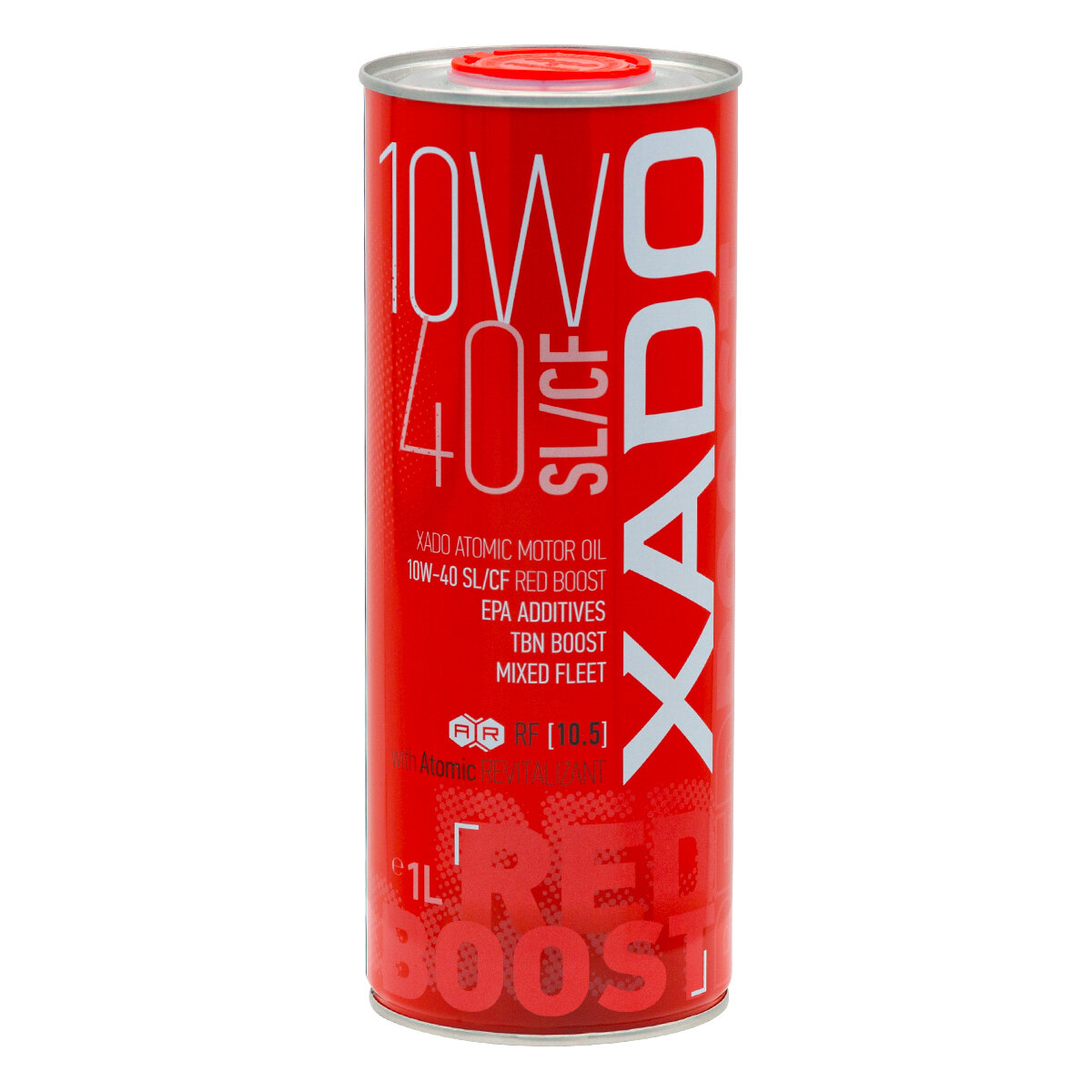 Моторное масло Xado Atomic Oil Red Boost 10W-40 1л (XA 26144) смотреть фото №1