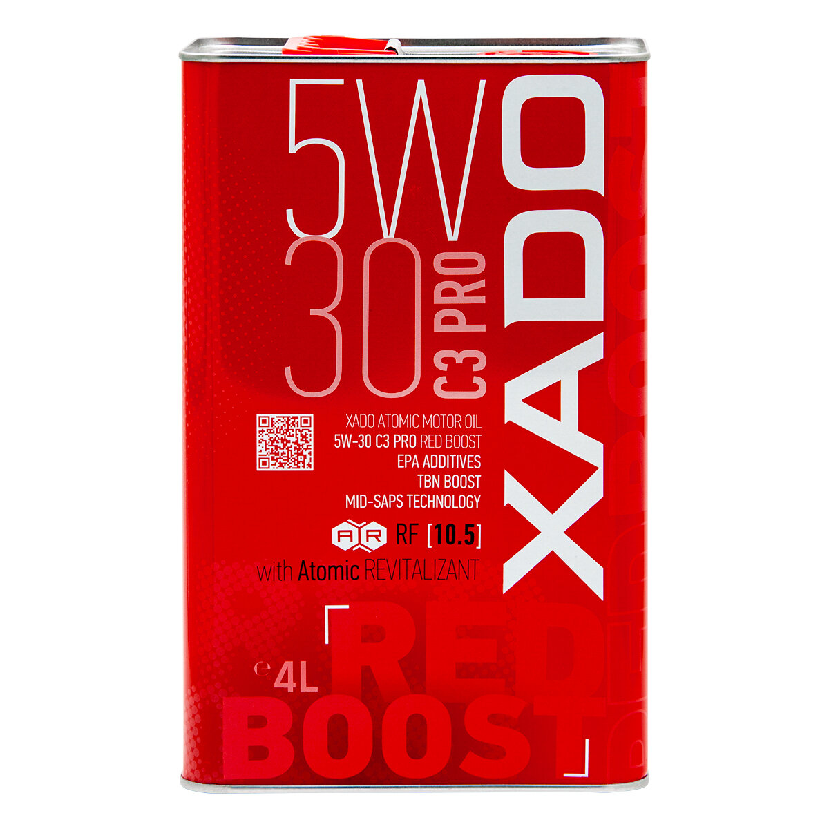 Моторное масло Xado Atomic Oil Red Boost 5W-30 4л (XA 26268) смотреть фото №1