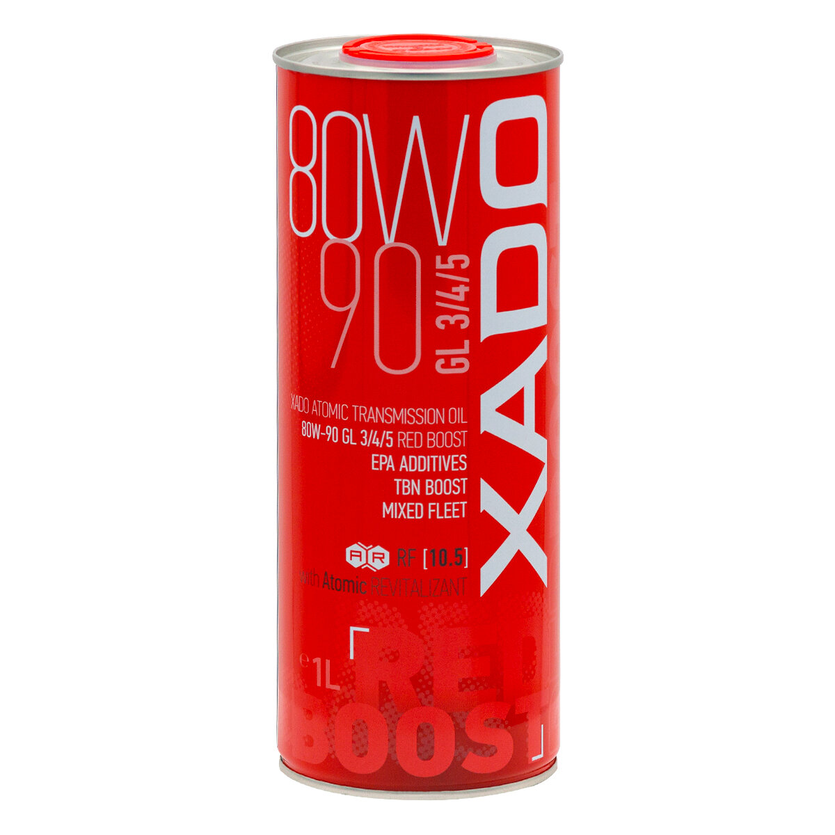 Трансмісійне масло Xado Atomic Oil Red Boost 80W-90 GL-3/4/5 1л (XA 26119) дивитися фото №1