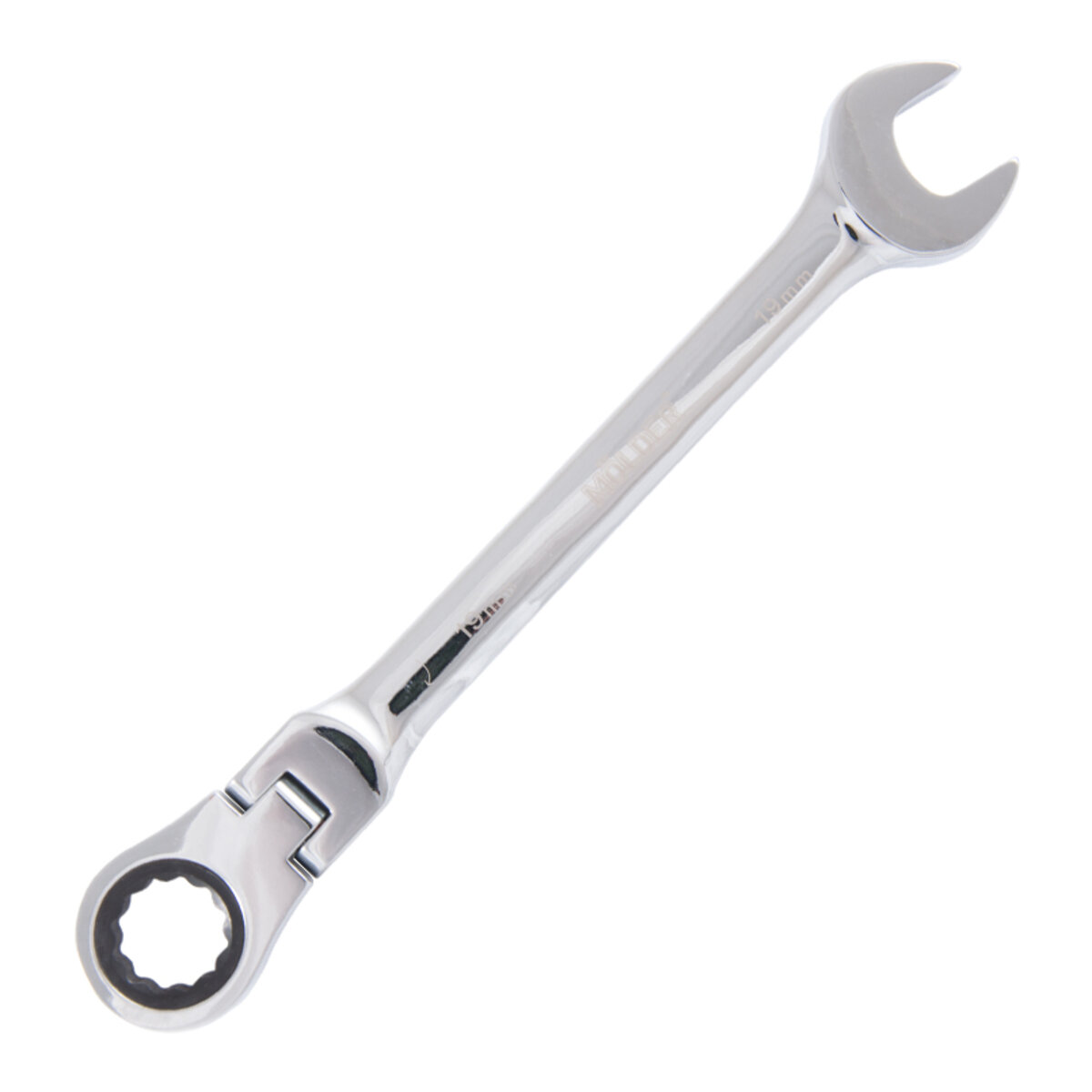 Ключ комбинированный Molder с трещоткой и карданом CR-V, 19мм (MT57019) смотреть фото №3