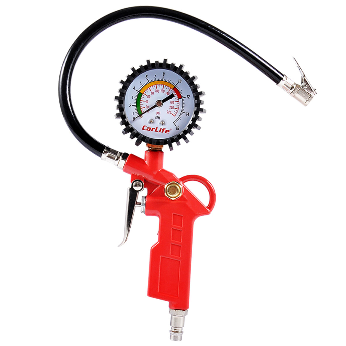 Пневматичний пістолет Carlife для підкачки шин (TG552) дивитися фото №4