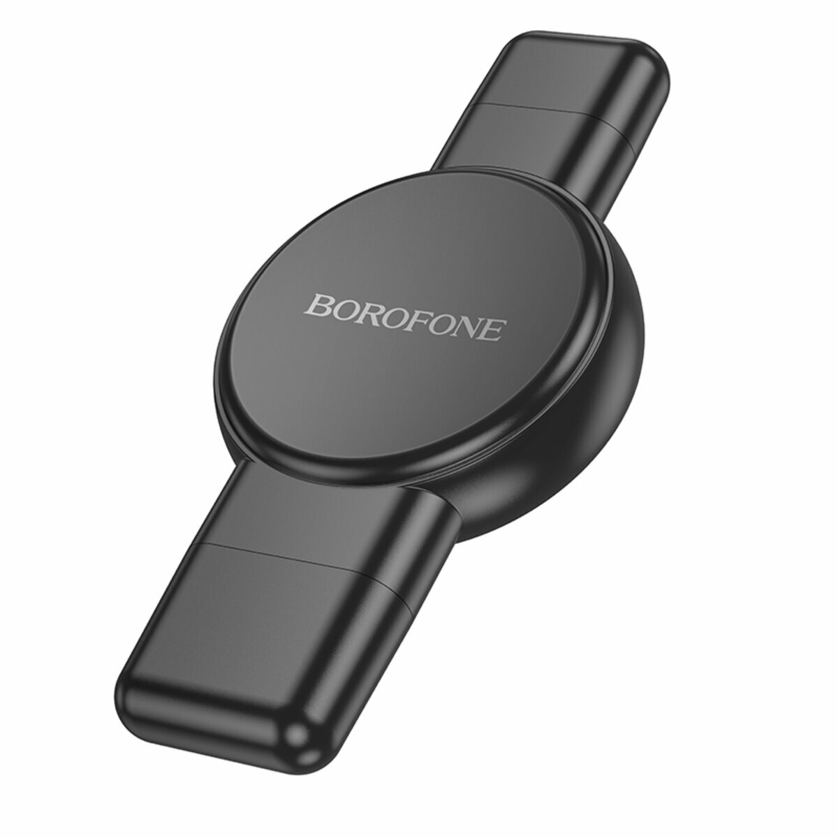 Бездротовий зарядний пристрій Borofone BQ31 для iWatch+Samsung Watch чорний (BF-BQ31-Black) дивитися фото №1