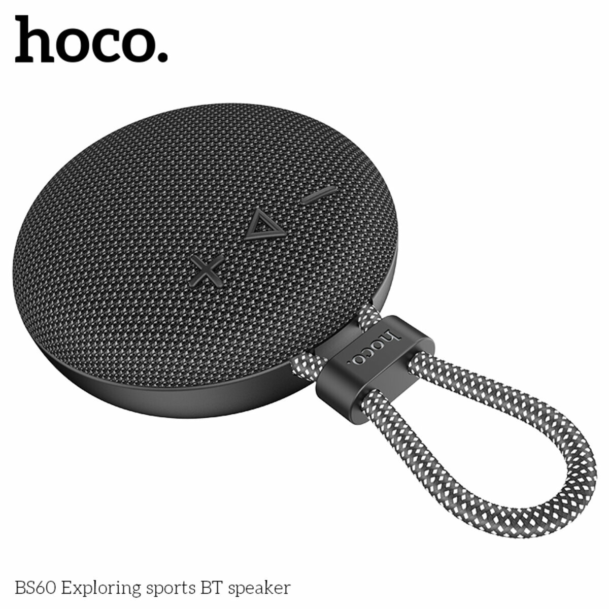 Портативна Акустика Hoco BS60 Exploring Sports BT Speaker чорна (HC-BS60-Black) дивитися фото №2