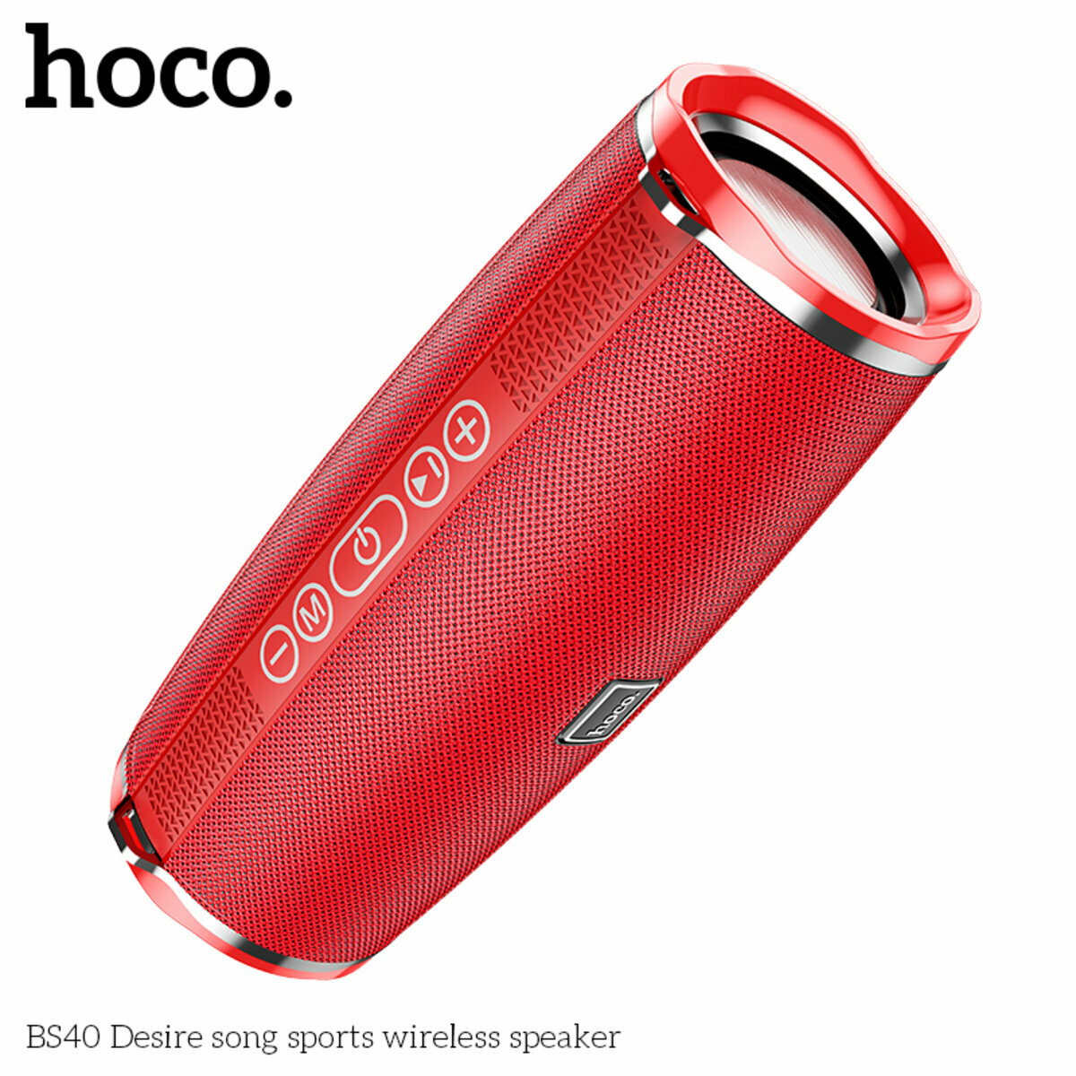 Портативна Акустика Hoco BS40 Desire Song Sports Wireless Speaker червона (HC-BS40-Red) дивитися фото №3